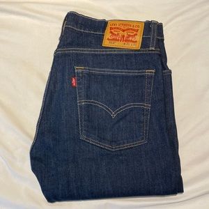 Men’s Levi Jeans - 513 - W 31”;  L 32” - Dark Blue
